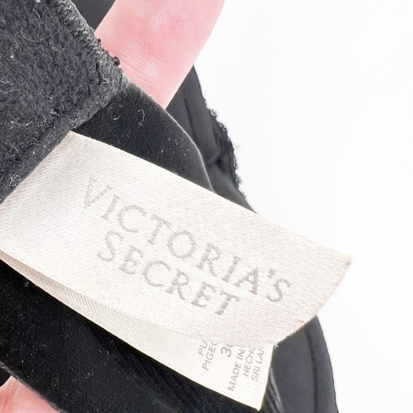 ✅ SECRET PUSH UP PIGEONNANT BLACK BRA SIZE 36D - Picture 3 of 5
